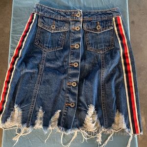 Denim skirt